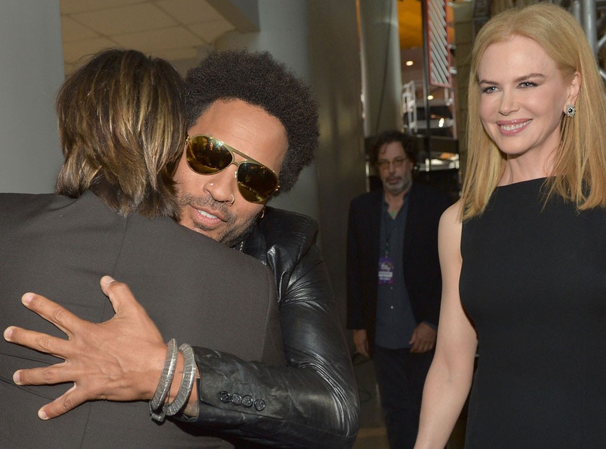 Keith Urban, Lenny Kravitz, Nicole Kidman